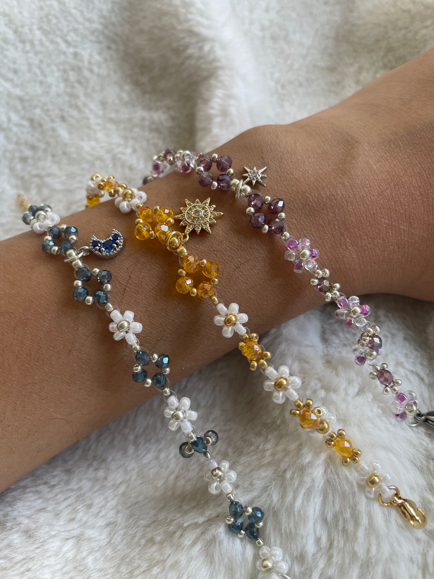 The 'Sunshine + Midnight' Friendship Bracelet Set