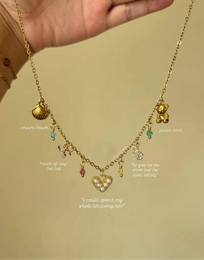 ‘The Summer I Turned Pretty’ inspired Charm Necklace/Bracelet