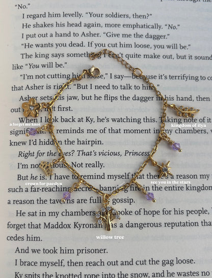 Powerless inspired Charm Bracelet/Necklace