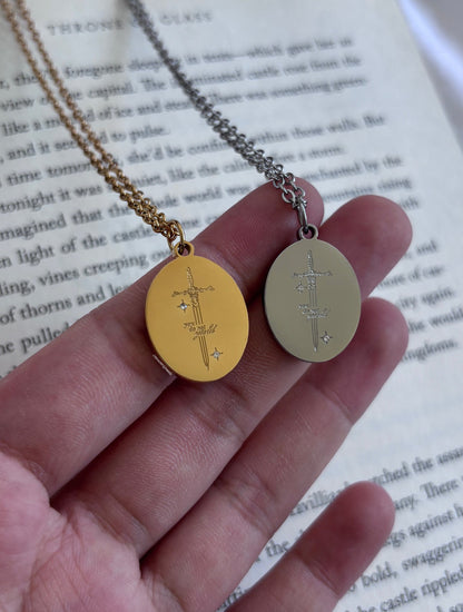 ‘You Do Not Yield’ inspired Throne of Glass Necklace