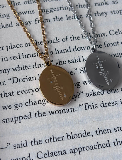 ‘You Do Not Yield’ inspired Throne of Glass Necklace