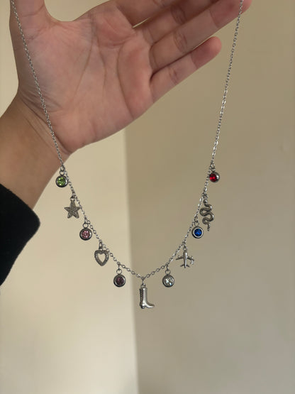 Eras Charm Necklace - Gold and Silver