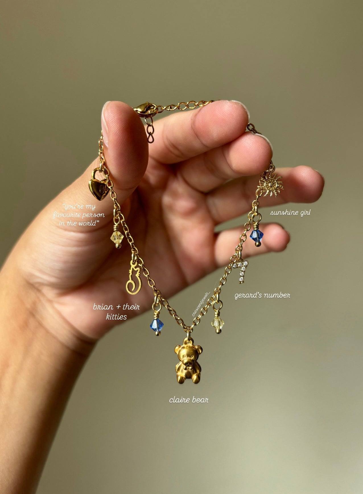 Gerard and Claire inspired Bracelet/Necklace