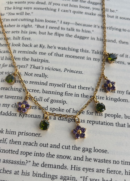 Forget-Me-Knot Necklace