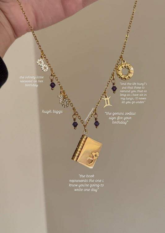 Lizzie Young inspired Charm Necklace