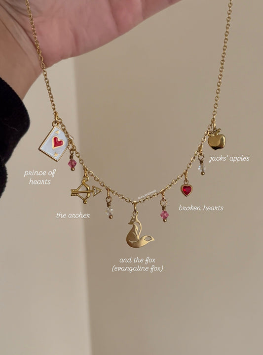 Once Upon a Broken Heart inspired Necklace in Gold