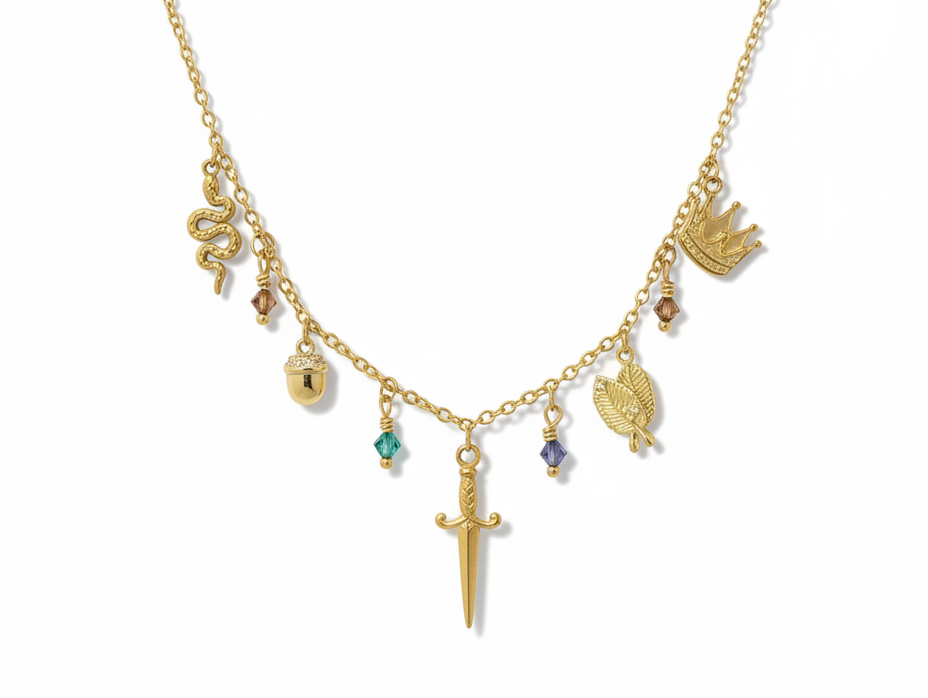 The Cruel Prince inspired Charm Necklace