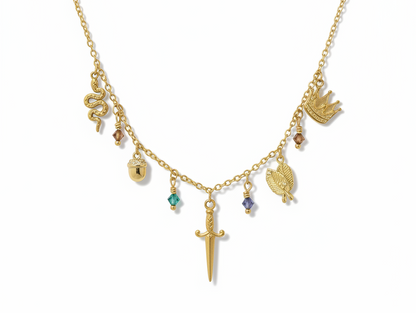 The Cruel Prince inspired Charm Necklace
