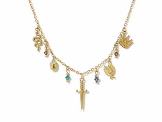 The Cruel Prince inspired Charm Necklace