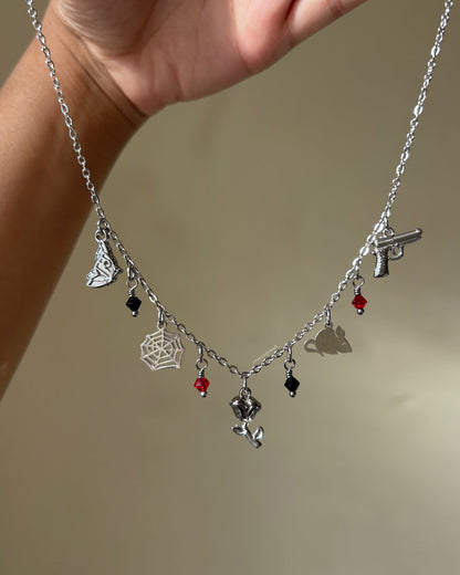 Cat and Mouse Duet Necklace