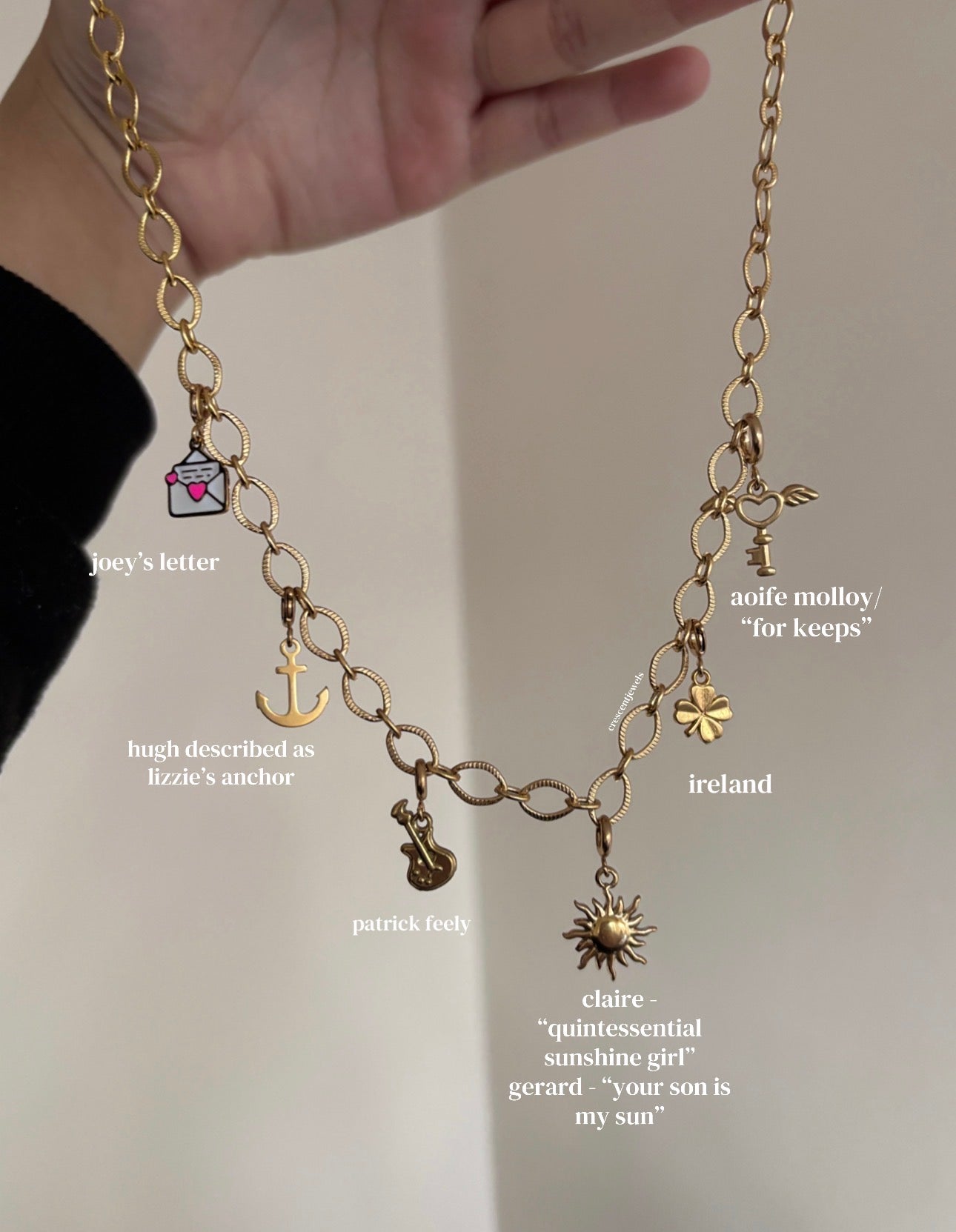 Boys of Tommen inspired Charm Necklace