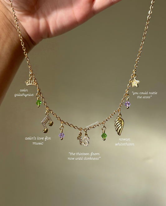 Throne of Glass inspired Bracelet/Necklace