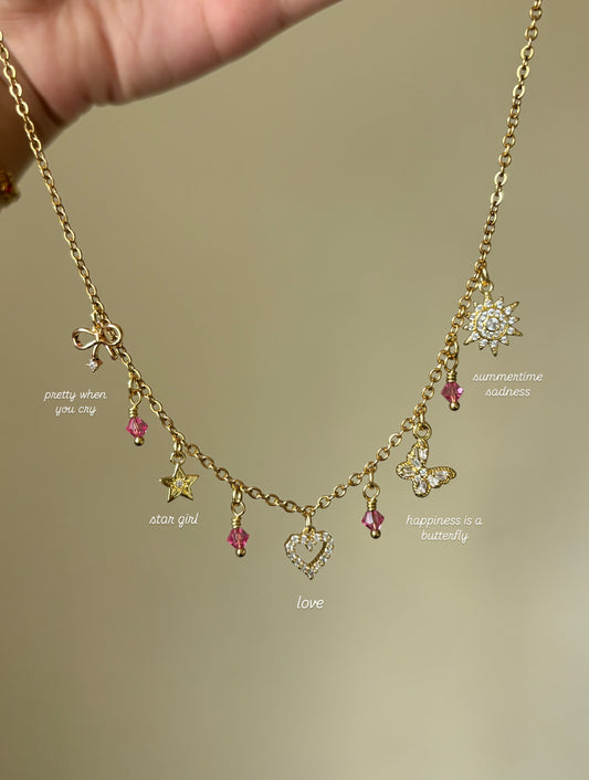 Lana Del Rey Charm Necklace