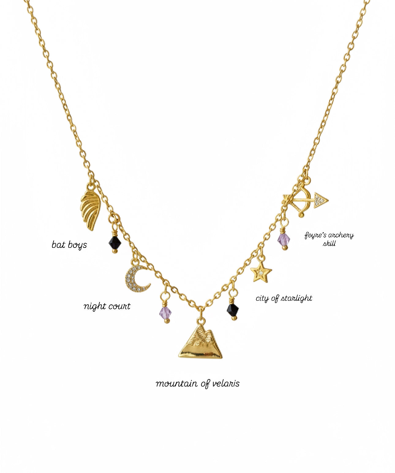 A Court of Thorns and Roses inspired Necklace