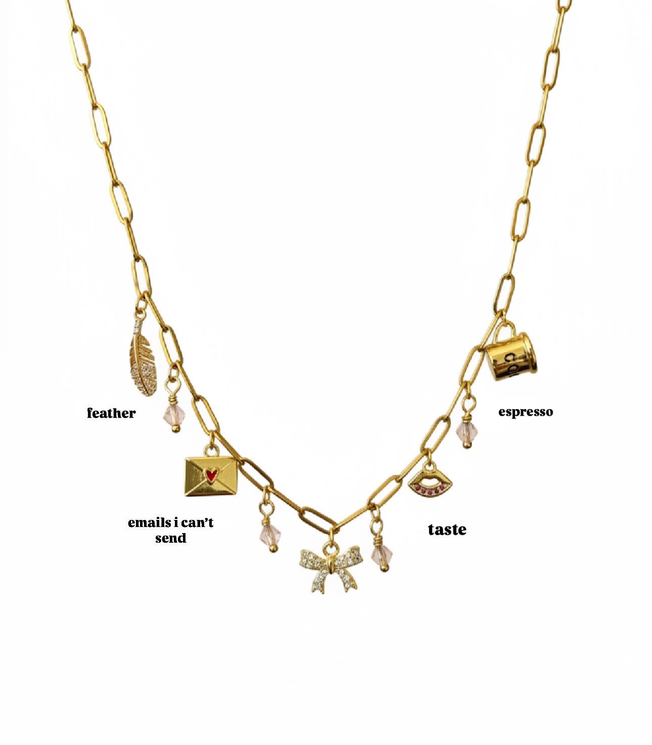 Sabrina Carpenter inspired Charm Necklace