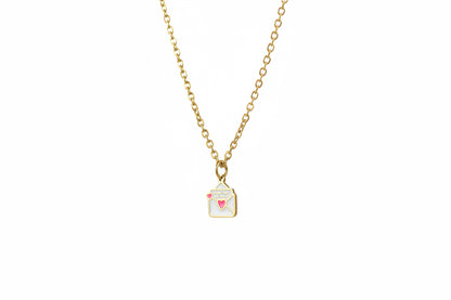 Joey’s Letter inspired Charm Necklace