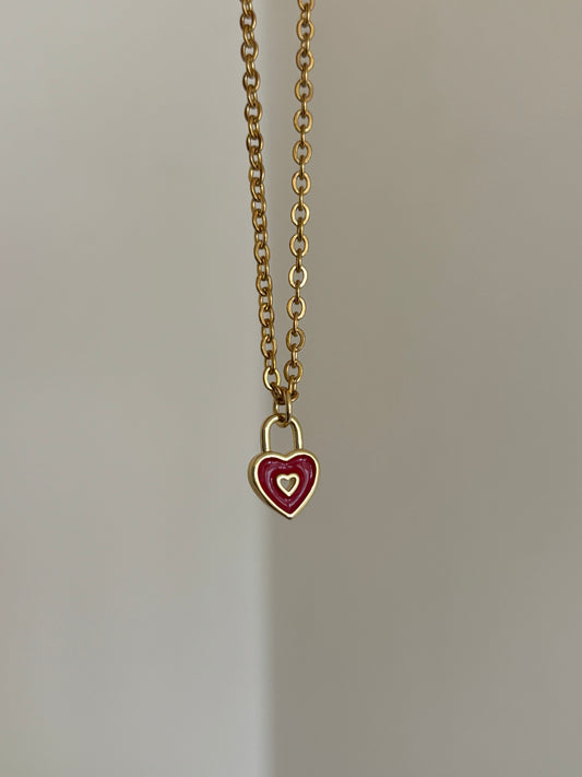 Red inspired Necklace