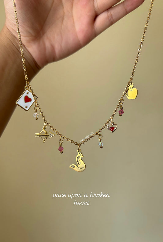 Once Upon a Broken Heart inspired Necklace