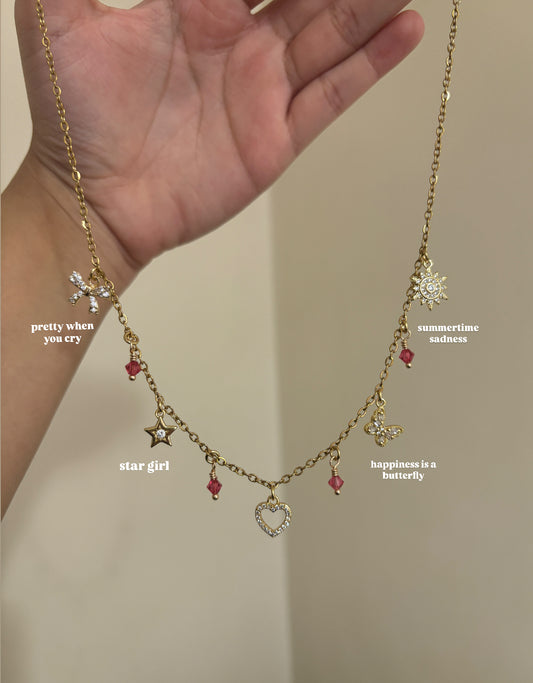 Lana Del Rey Charm Necklace