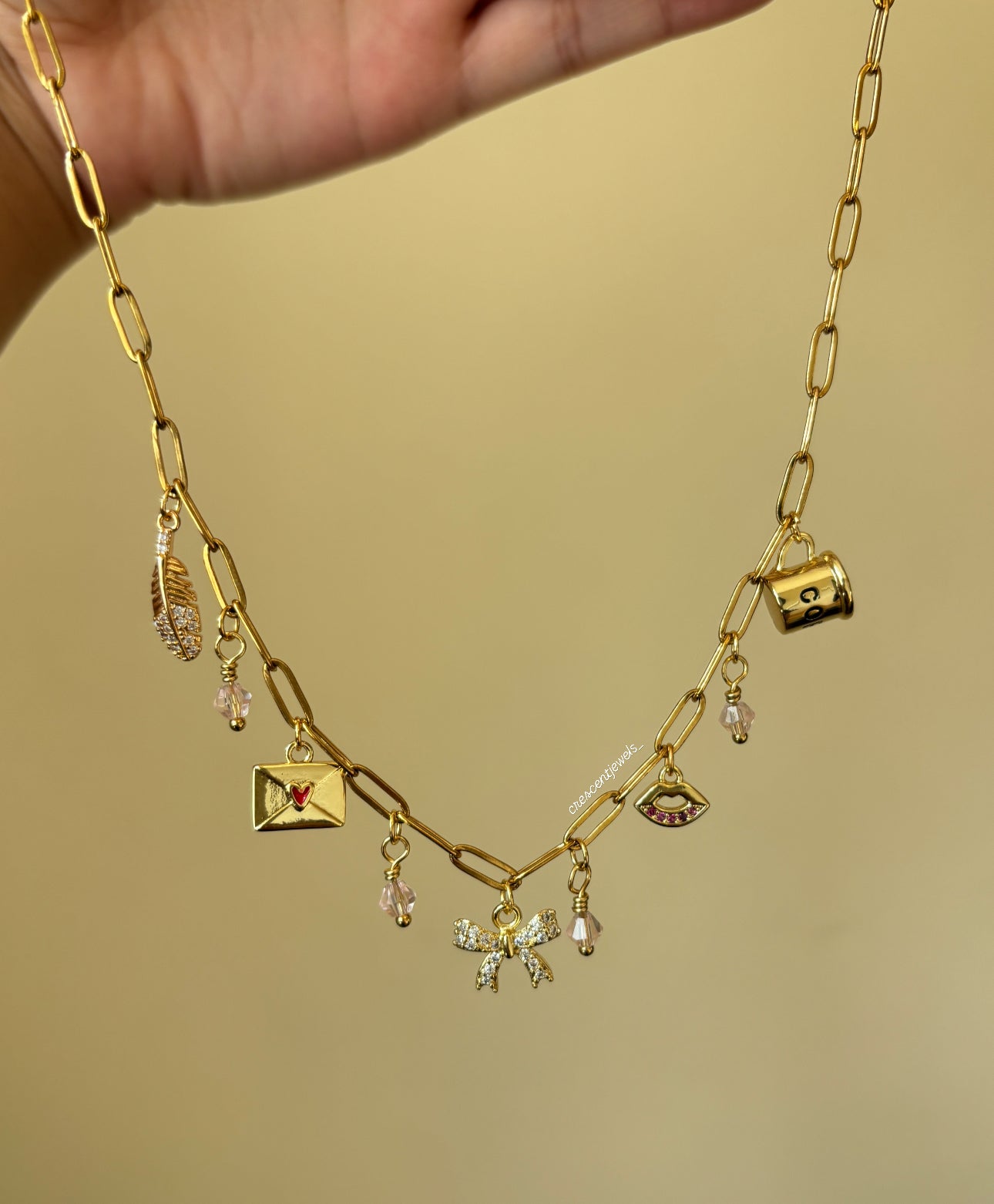 Sabrina Carpenter inspired Charm Necklace
