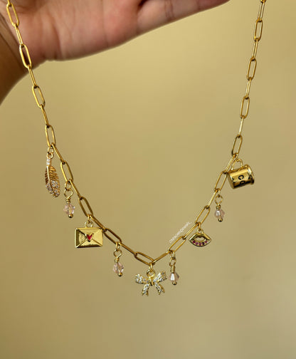 Sabrina Carpenter inspired Charm Necklace