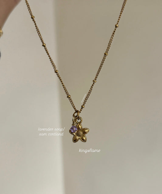 Throne of Glass ‘Kingsflame/Sam Cortland’ inspired Charm Necklace