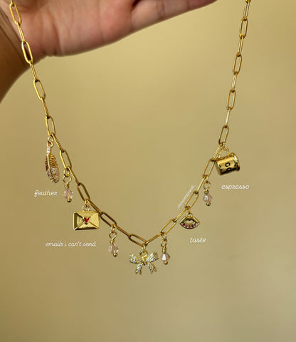 Sabrina Carpenter inspired Charm Necklace