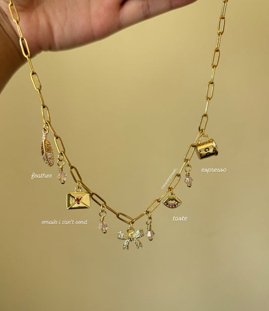 Sabrina Carpenter inspired Charm Necklace