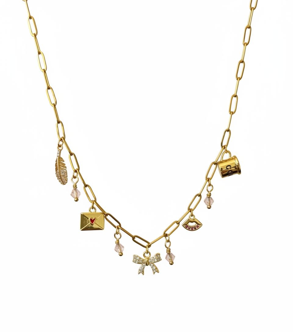 Sabrina Carpenter inspired Charm Necklace