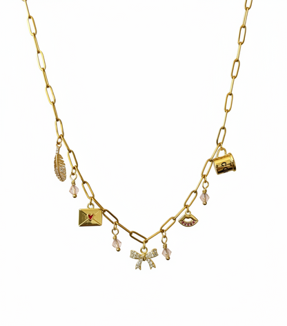 Sabrina Carpenter inspired Charm Necklace