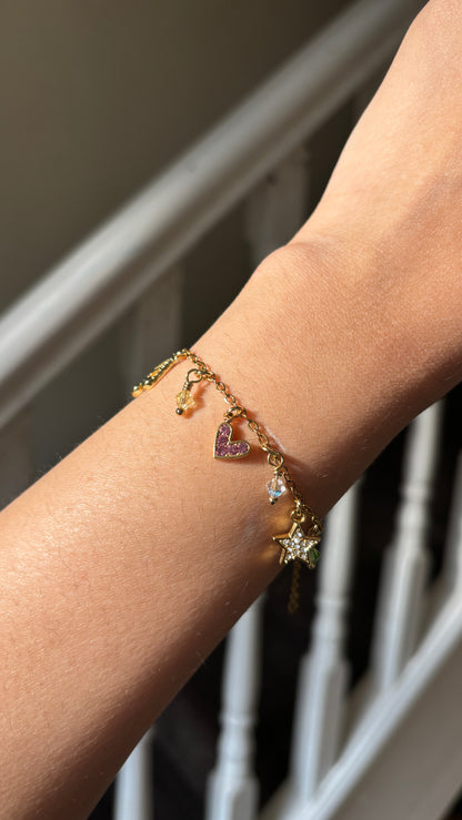 One Direction inspired Charm Bracelet