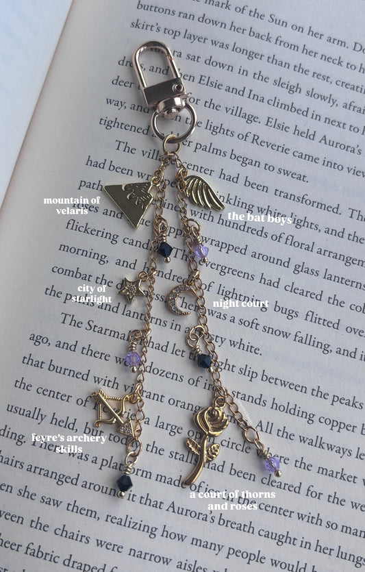 ACOTAR inspired Kindle Charm