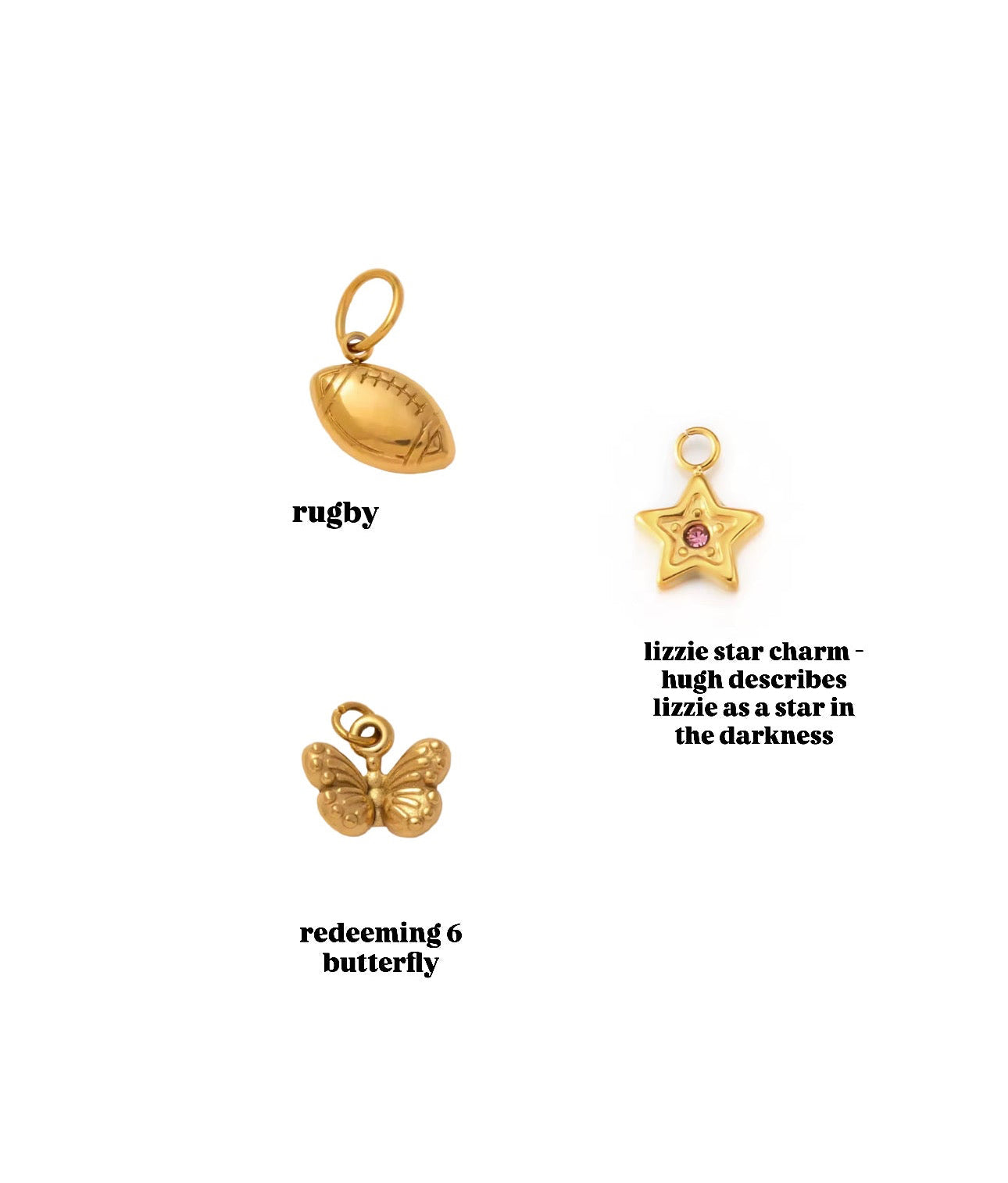Boys of Tommen Charms
