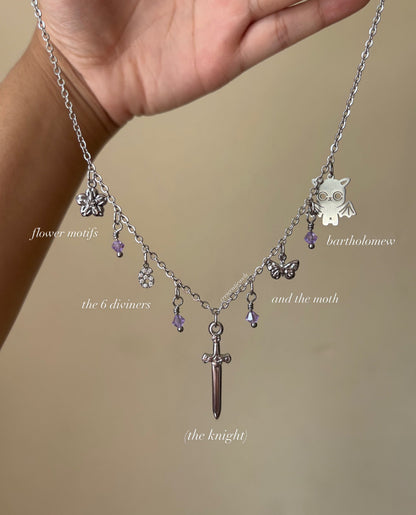 The Knight and the Moth inspired Necklace - Dropping on July 1st, 6pm (BST)