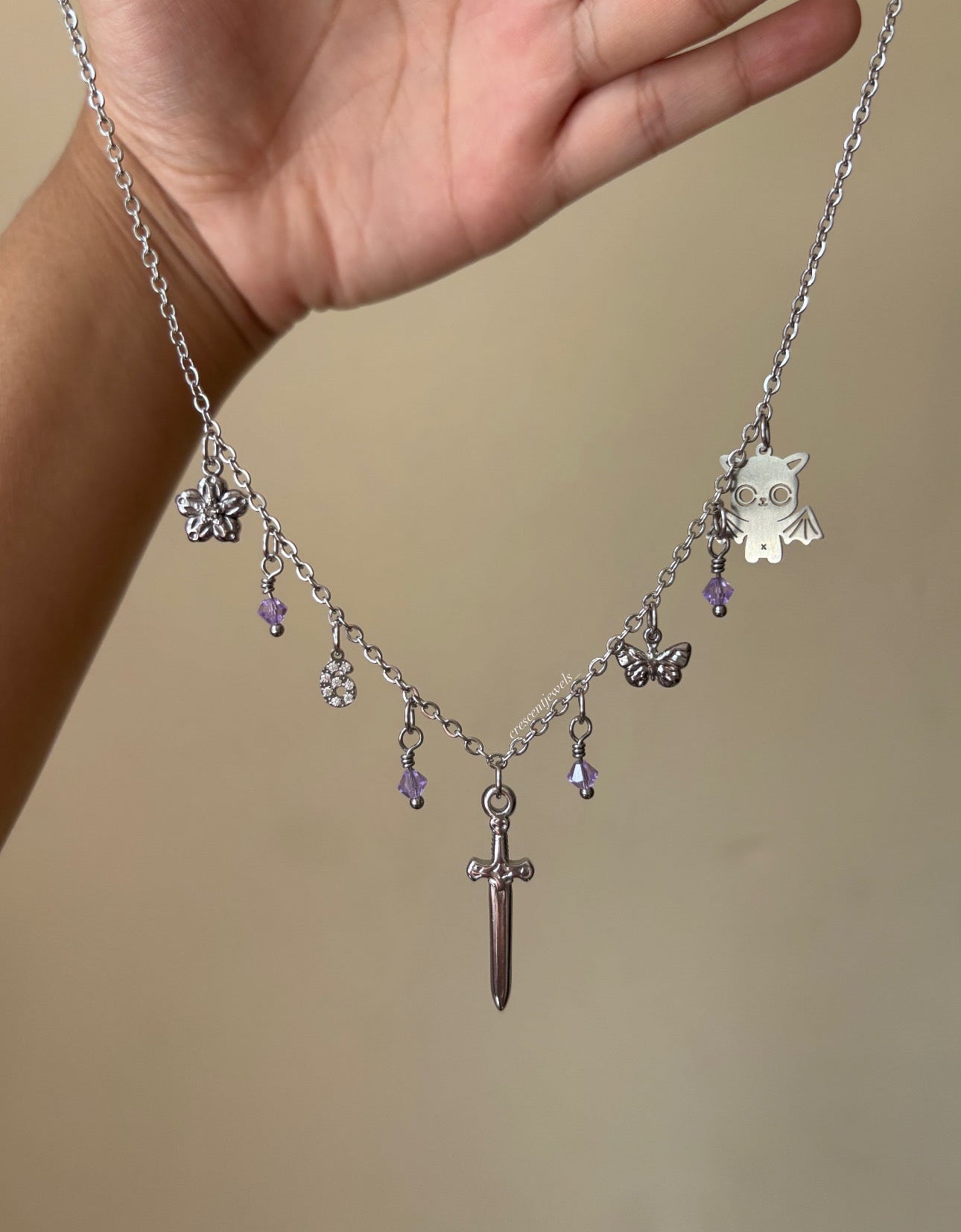 The Knight and the Moth inspired Necklace - Dropping on July 1st, 6pm (BST)