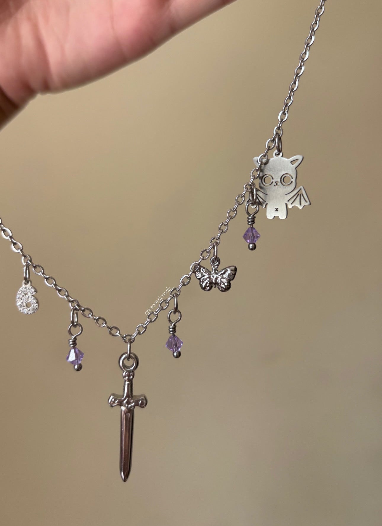 The Knight and the Moth inspired Necklace - Dropping on July 1st, 6pm (BST)