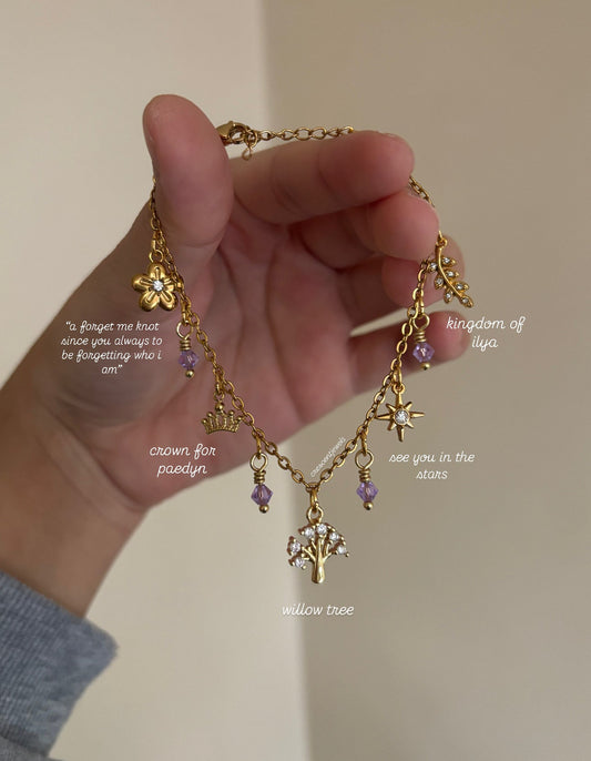 Powerless inspired Charm Bracelet/Necklace