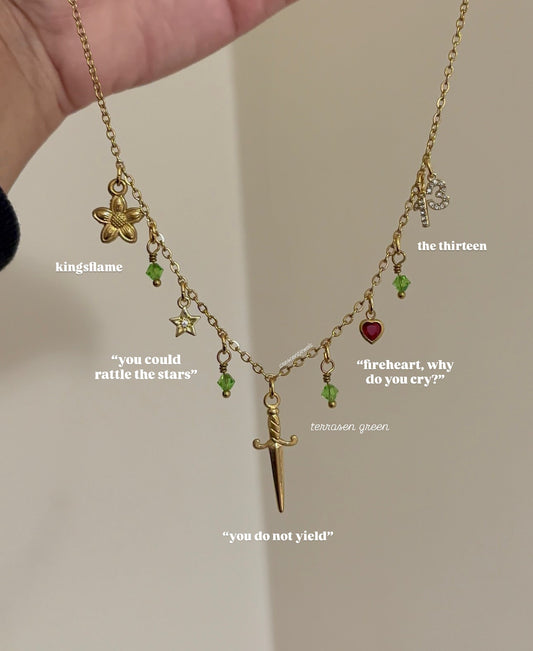 Throne of Glass inspired Necklace