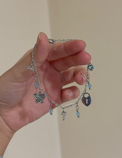Boys of Tommen inspired Charm Bracelet/Necklace in Silver