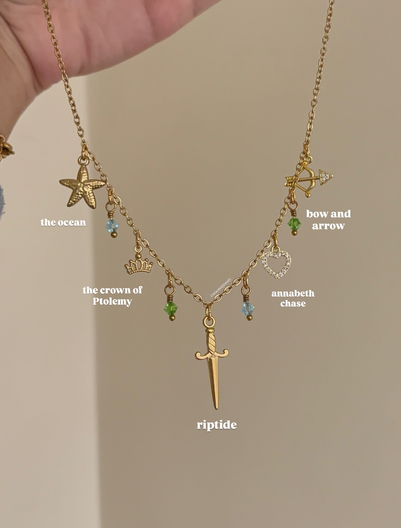 Percy Jackson inspired Necklace